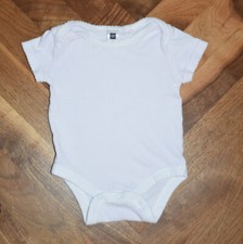 Baby Gap baby girl pink and white striped one...