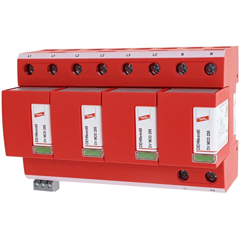 DEHN 951405 Dv M Tns 255 Fm Dehnventil Arrestor Modulare per Sistema