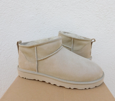 NEW UGG MUSTARD SEED CLASSIC ULTRA MINI SUEDE SHEEPSKIN BOOTS, MEN US 16~NEW UGG - Brandclub - UGG Men main image 3