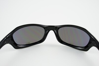 Kid's Oakley XS FIVE Polished Black/Blue Iridium Sunglasses