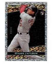 Dylan Carlson RC 2021 Topps 1st RC Black Gold 70th Anniversary #/70 Cardinals