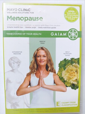 Gaiam- Wellness Solution for Menopause -Region 4 DVD- FREE Next Day Post fromNSW