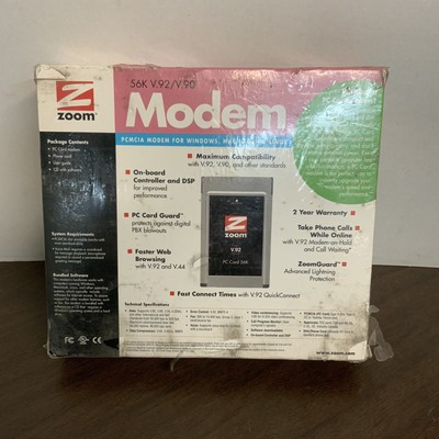 Modem Usb Zoom 3095 - 56k V.92 Datos Fax | Meses sin interés