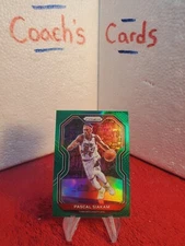 2019 Prizm Green Pascal Siakam #134 Toronto Raptors 
