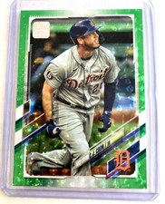 2021 Topps #504- CJ CRON Green Foil SP #'d/499