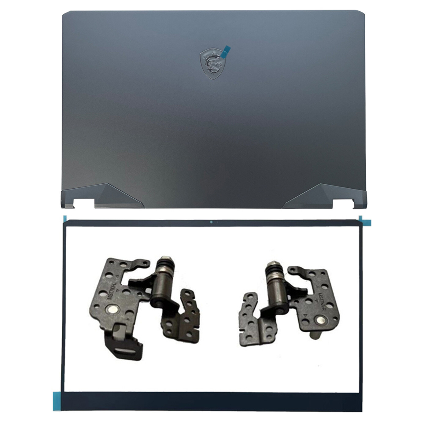 New Lcd Back Cover Blue For MSI GE76 GP76 Raider 10UE 10UG 10UH 10SGS MS- 17K1 K2 - Foto 7