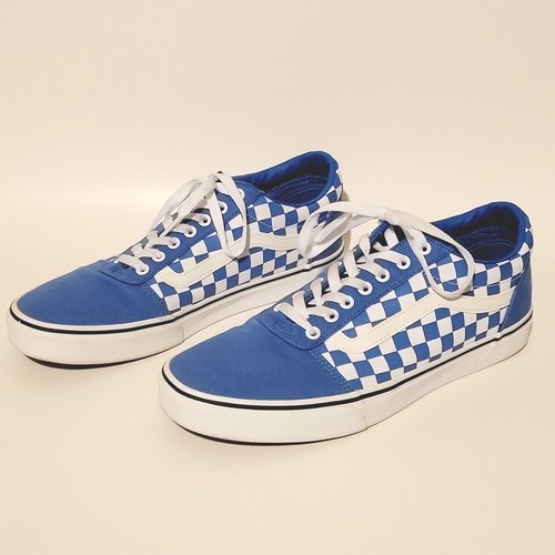 Vans Ward Nebulas Checkerboard Blue 