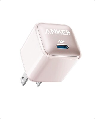 USB C Charger Block 20W, Anker 511 Charger (Nano Pro), PIQ 3.0 Compact Fast Char