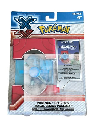 Pokemon Trainers Kalos Region Pokedex X Y Tomy Ages 4+ Brand New Sealed