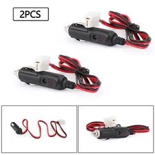2x Cigarette lighter Power Cable for QYT KT8900 KT7900 BAOJIE 218 LEIXEN 898