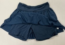 Z By Zella Girls Large Skirt With Attached Shorties Underneath Dark Blue Soft