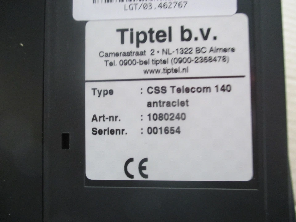 Tiptel Css Telecom 140 1080240 Black White - Telefon Phone Telephone Telefoon - Bild 2 von 2