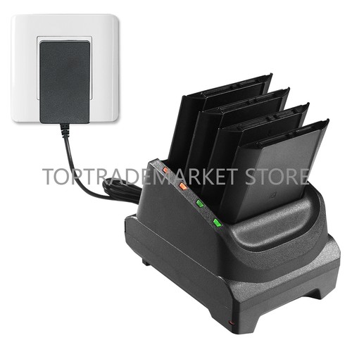 Pour Zebra SAC-TC51-4SCHG-01 Berceau Chargeur de Batterie pour TC51 TC52 TC56 TC57 NEUF - Photo 2/10