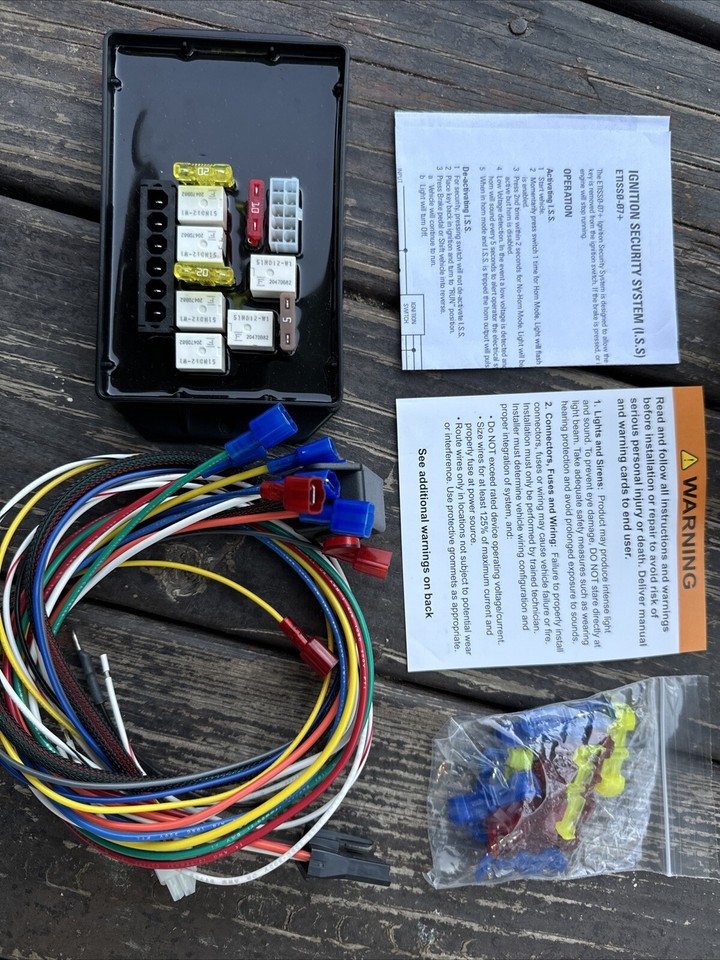 Sound Off Signal SOS ETISS0-07+ Ignition Security System | eBay