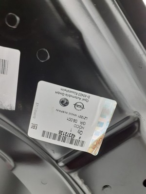 Genuine Vauxhall Mokka Bonnet Panel 95390352 42372135 for sale 