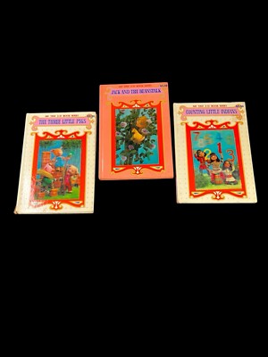 Set of 3 Vintage My Tiny 3-D Hardcover Board Books - 3 Classic Titles - Japan