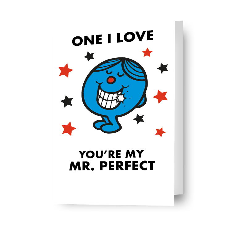 Birthday Card Mr Men & Little Miss One I Love Birthday Card Includes Envelope