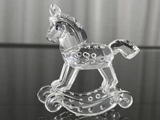 Swarovski Figurine 183270 Rocking Horse 6.8cm. Excellent Condition