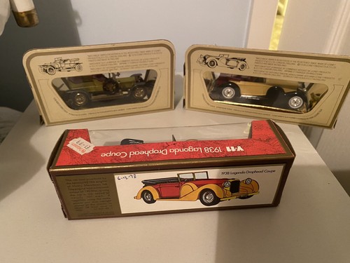 MATCHBOX MODELS Bundle - 1938 LAGONDA Coupe, Y11 Lagonda, Y-10 Rolls Ghost 1906 - Picture 3 of 19