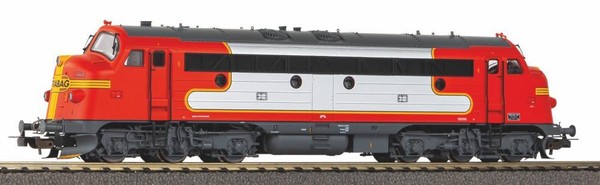 Piko 52491, Diesellok Nohab, Strabag, Digital + Sound, Neu & Ovp, H0-image