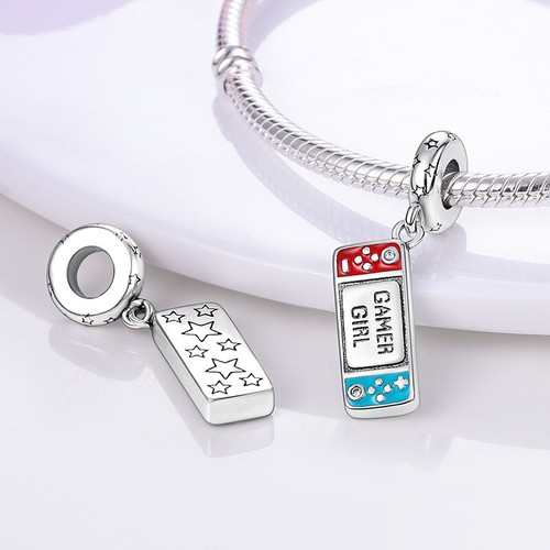 MULA Original Spiel Mädchen DIY Charm AAA CZ Für Frauen Armband 925 Versilbert - Picture 4 of 7