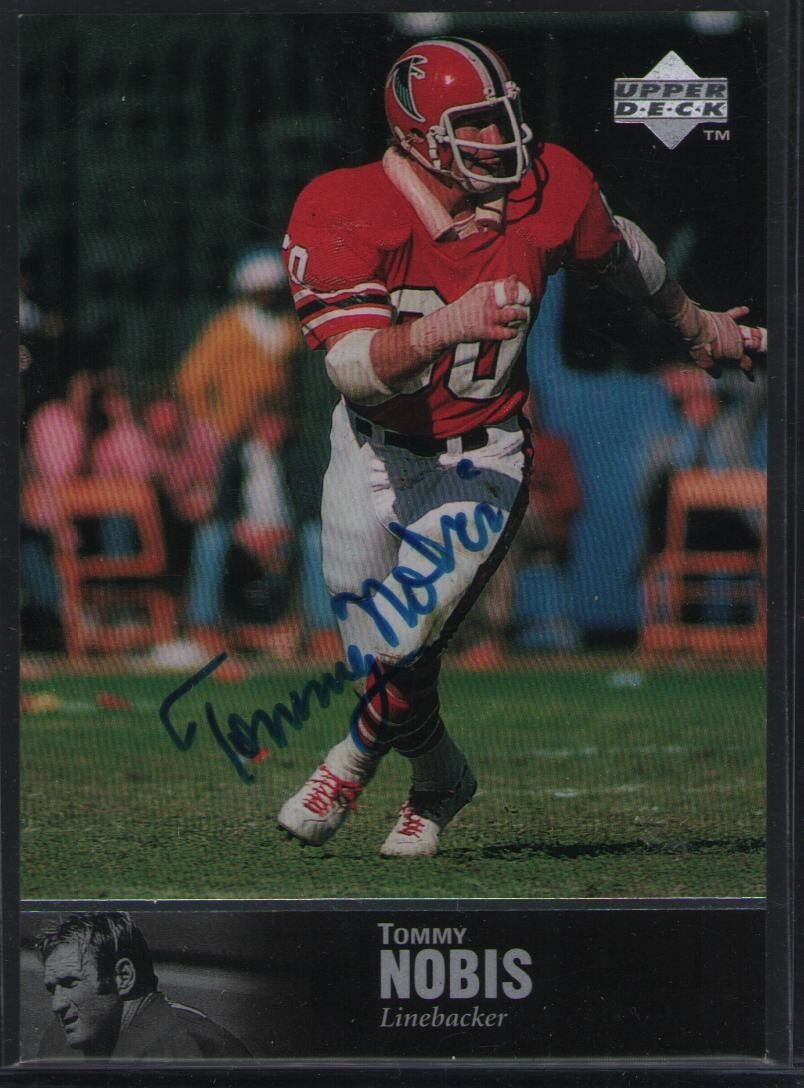 1997 Upper Deck NFL Legends - Autographs #AL-151 Tommy Nobis AUTO FALCONS
