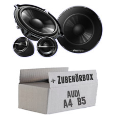 Pioneer Lautsprecher für Audi A4 B5 Front Auto BOXEN PKW 13cm KFZ Tür vorne SET