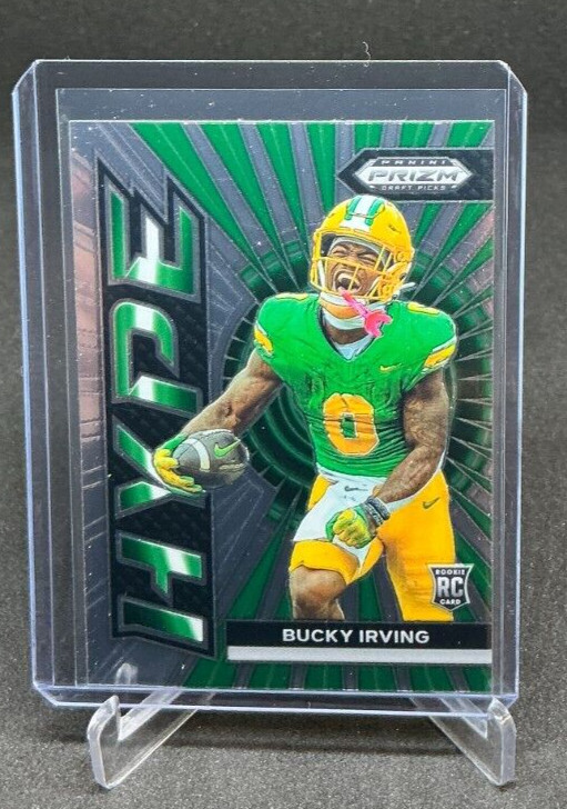 2024 Panini Prizm Draft Picks HYPE BUCKY IRVING BUCCANEERS RC