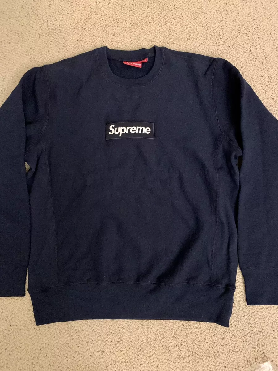 suprem box logo crewneck - Gem