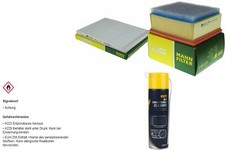 MANN Filtersatz MANNOL Klimareiniger für Citroën Xsara Break 2.0 HDi 90