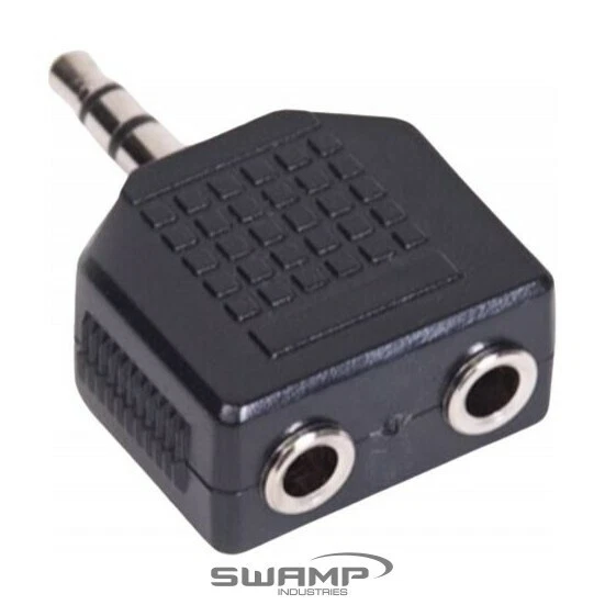 Two headphone online adapter