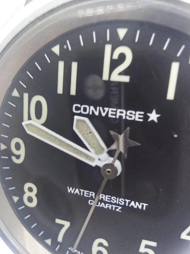 Reloj Converse N-1277 cuarzo esfera negra correa cuero Foto 3 de 4