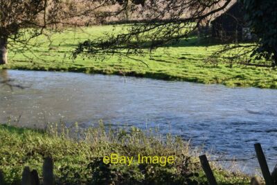Photo 6x4 River Darent Timberden Bottom  c2021