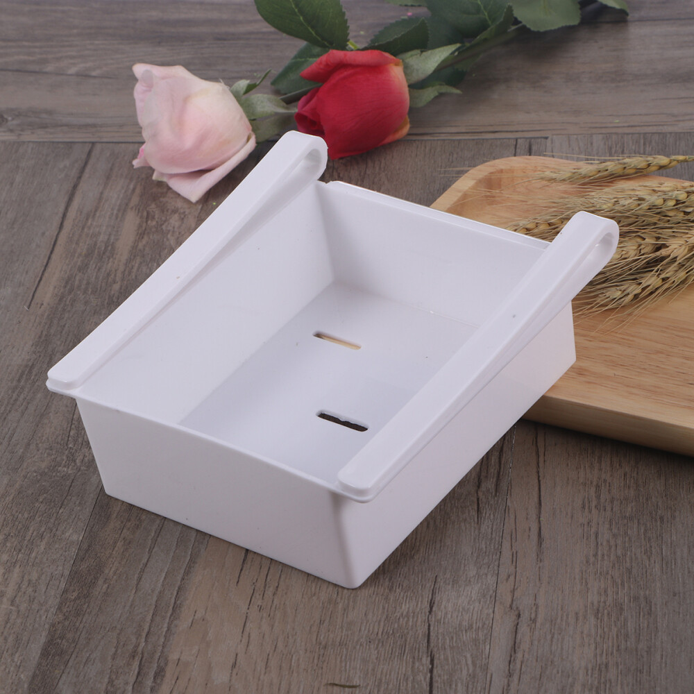  Slide Fridge Space Savers Egg Basket Drawers Pullout Trash Can Containers Food