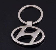 Hyundai Keyring I10 I20 I30 KONA Tucson Chromed Keyring