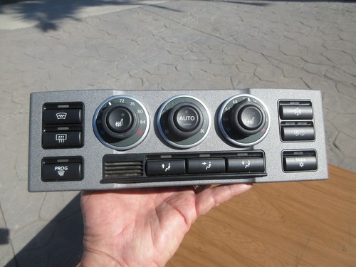 03-06 RANGE ROVER (L322) FRONT HVAC CLIMATE CONTROL PANEL SEAT HEATERS JP