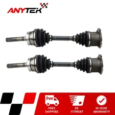 2PC Front Left Right CV Axle Shaft for 1998-2003 2004 Nissan Xterra Frontier 4WD