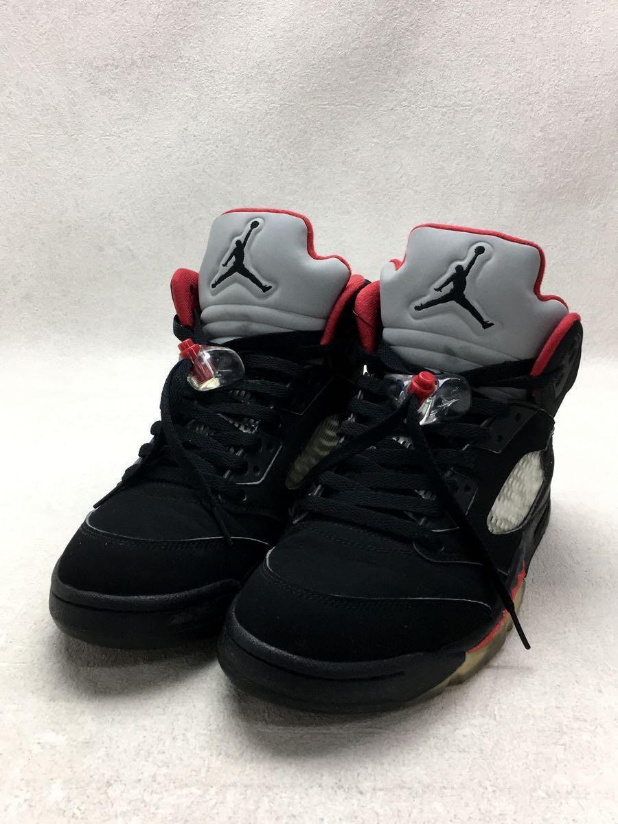 Supreme x Air Jordan 5 Retro 'Black' 824371-001