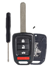 Remote Key Shell For Honda Accord Civic Cr-v 2013 - 2020 Scredriver
