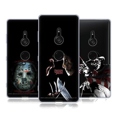 WEICHE GEL-HÜLLE ORIGINAL Freddy vs. Jason GRAFIK FÜR Sony HANDYS 1
