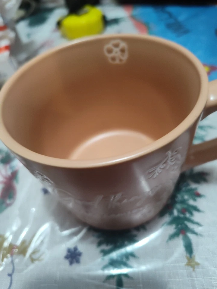 ГЛОБАЛЬНЫЙ ДИЗАЙН СОЕДИНЕНИЯ ХОРОШИЕ ВЕЩИ ИДУТ БОЛЬШОЙ КРУЖКА 3 5/8» ВЫСОКИЙ НОВОМ - Изображение 2 из 4