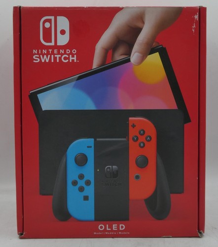 NINTENDO SWITCH OLED MODEL HEG-001. HANDHELD CONSOLE BLACK - 64GB #129372#