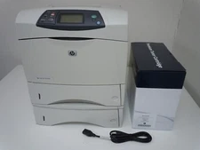 HP LaserJet 4300TN Laser Printer w/New Toner & Warr *Network/Parallel IEEE 1284