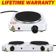 1000W Hot Plate Electric Cooker Hob Camping Stove Indoor Outdoor Cooking Plates