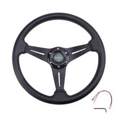 Aluminum 14" Steering Wheel/ Wheel Adapter Plate For Logitech G25 G27 G29 G920