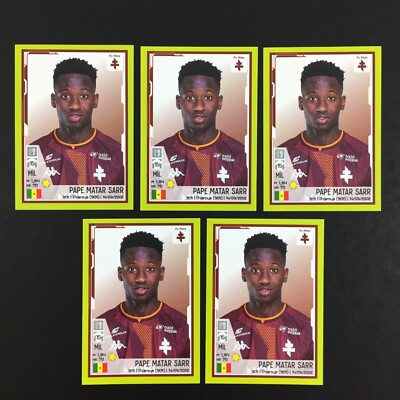 Lot stickers Panini foot 2021 2022 Ligue 1 Ligue 2