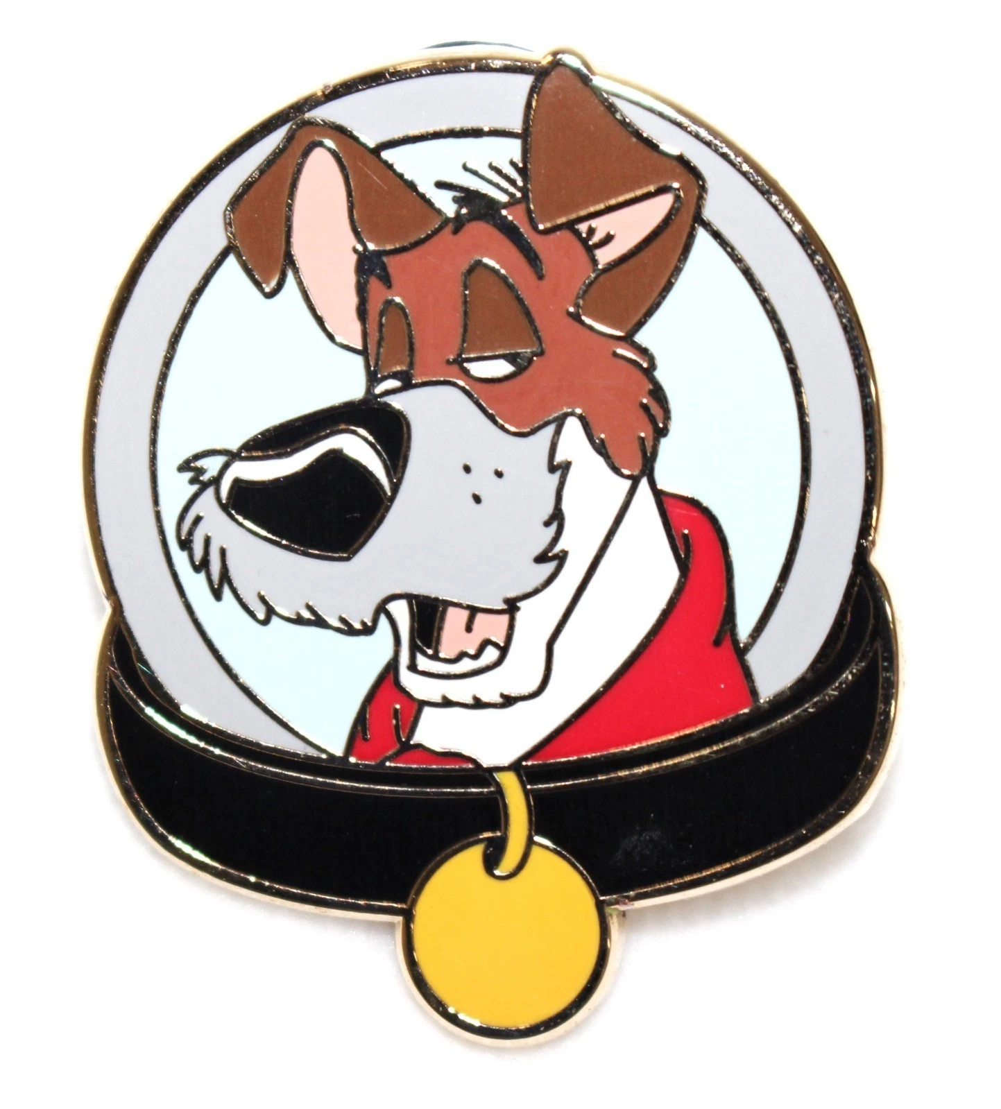 Disney Magical Mystery Pet Collars Tags Pin Series 5 - Oliver & Company DODGER