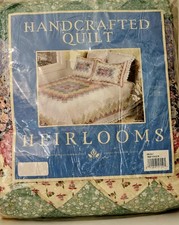 Vtg King Size Hand Crafted Cotton Quilt - Poly Fill. New In Bag