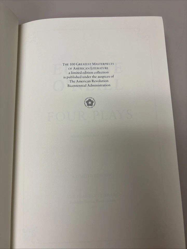 Franklin Library PLAYS by EUGENE O'NEILL Leather 1978 Strange Interlude & 3 more - Image 3 of 4