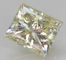 Diamant Naturel Taille Princesse 0.74 carat VVS1 Certifié IGL